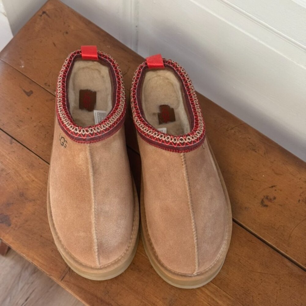 Women's UGG Tazz Platform Slipper Chestnut Women's Tasman Chestnut Size 9